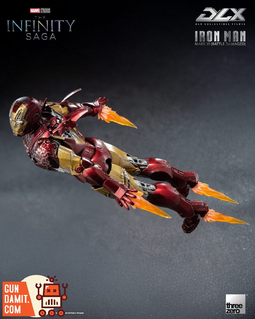 Threezero 3Z0918 Marvel Studios: The Infinity Saga DLX Iron