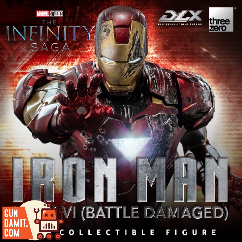 Threezero 3Z0918 Marvel Infinity Saga DLX Iron Man | GunDamit.com