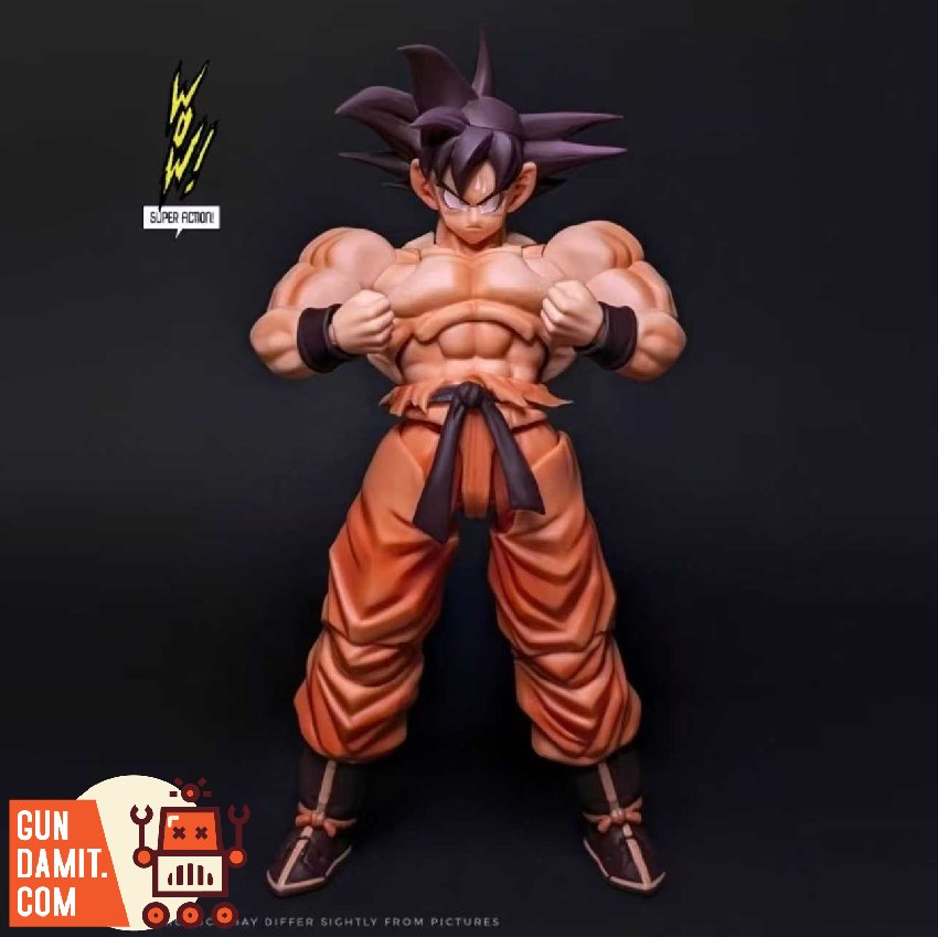 Wow Super Action Studio 1/12 Goku Kaioken Red Kaioken Version