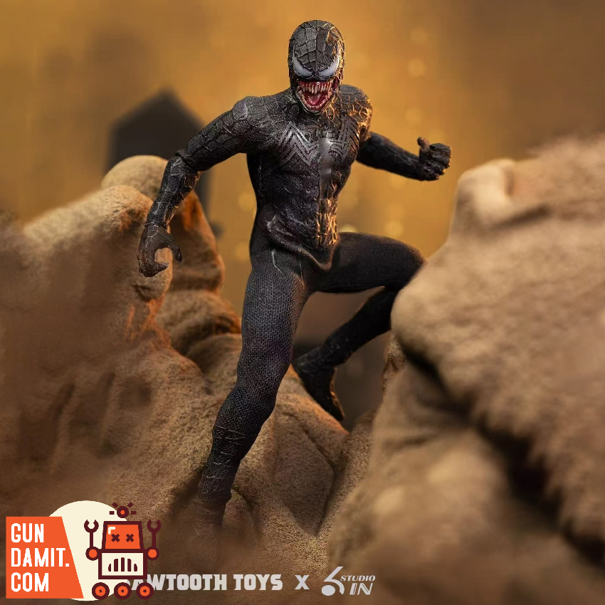 6in Studio X Sawtooth Toys 1/12 STM-20251 Super Movable Soldier Symbiotic Variants Double-headed Carving Version