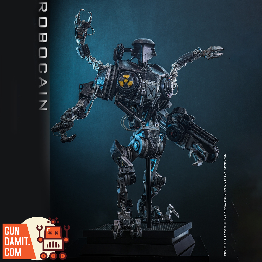 [Pre-Order] HotToys 1/6 MMS828D75B1 RoboCop 2 Robo Cain