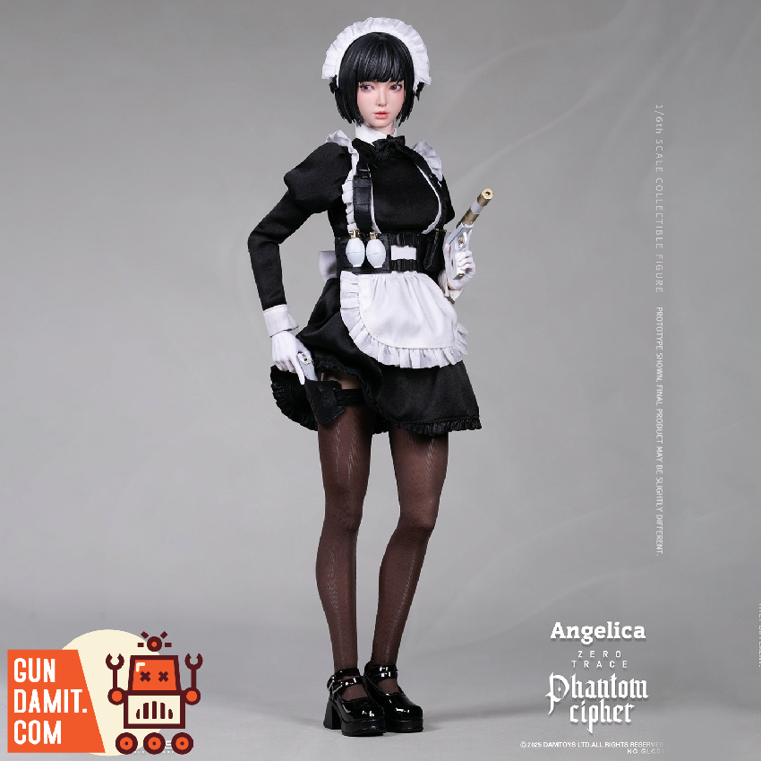 [Pre-Order] DAMTOYS 1/6 GLC01 Phantom Cipher: Zero Trace Angelica