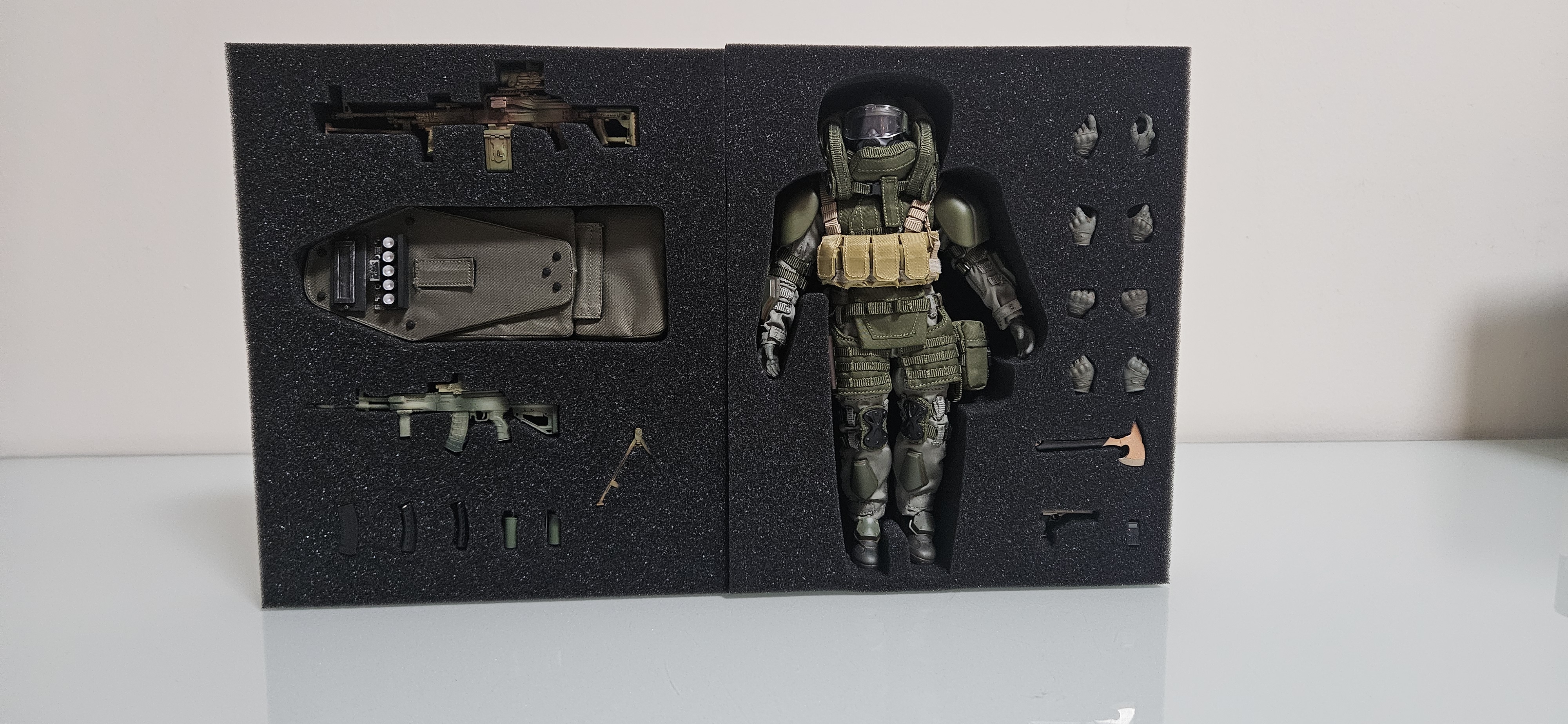 HASUKI 1/12 SA-02 Salvo Series Black Operations Unknown Operator