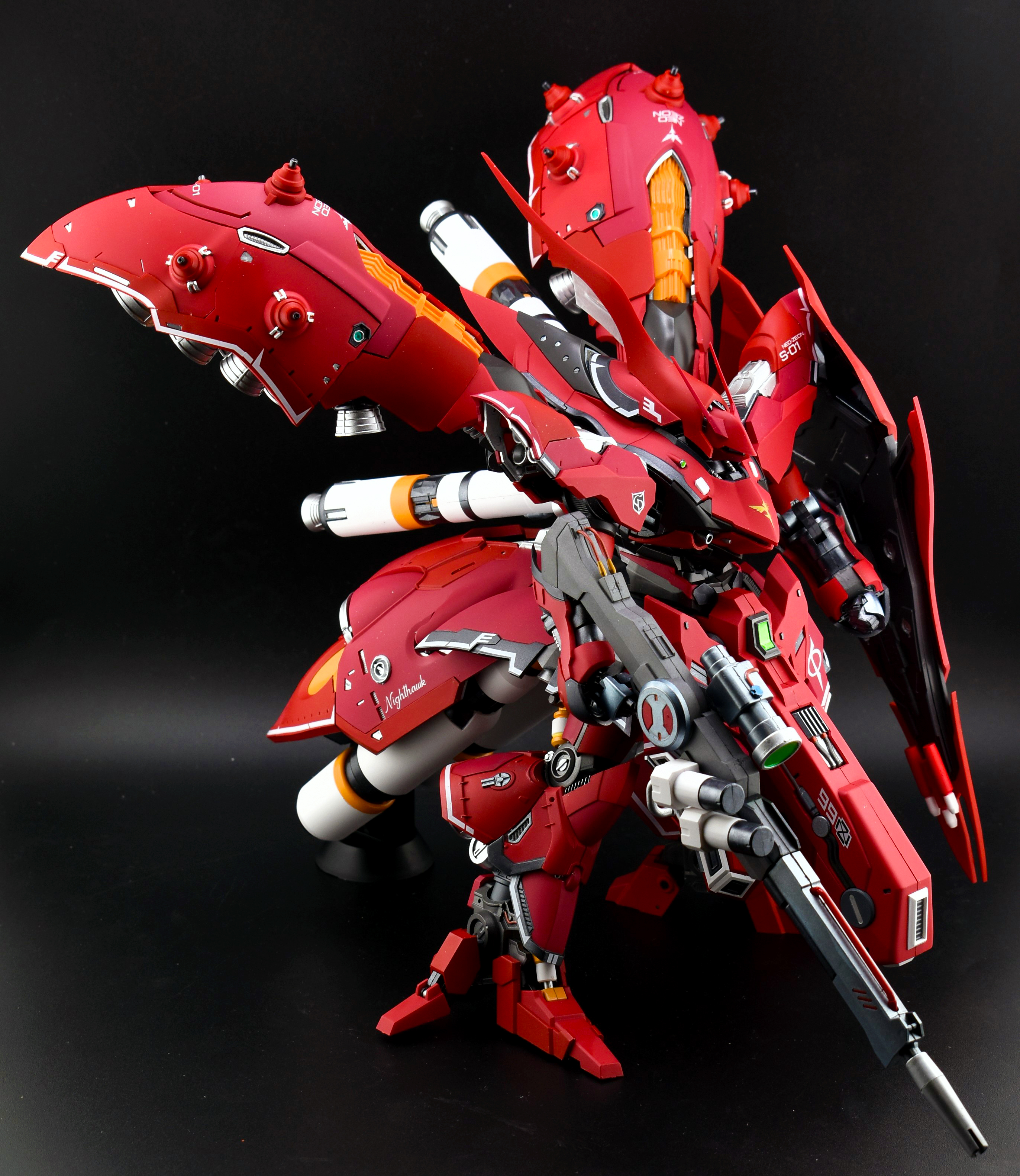 1/144 鵺 NIGHTHAWK SPEC II Reviews of Red Soul 1/144 Night Hawk Spec II Model Kit