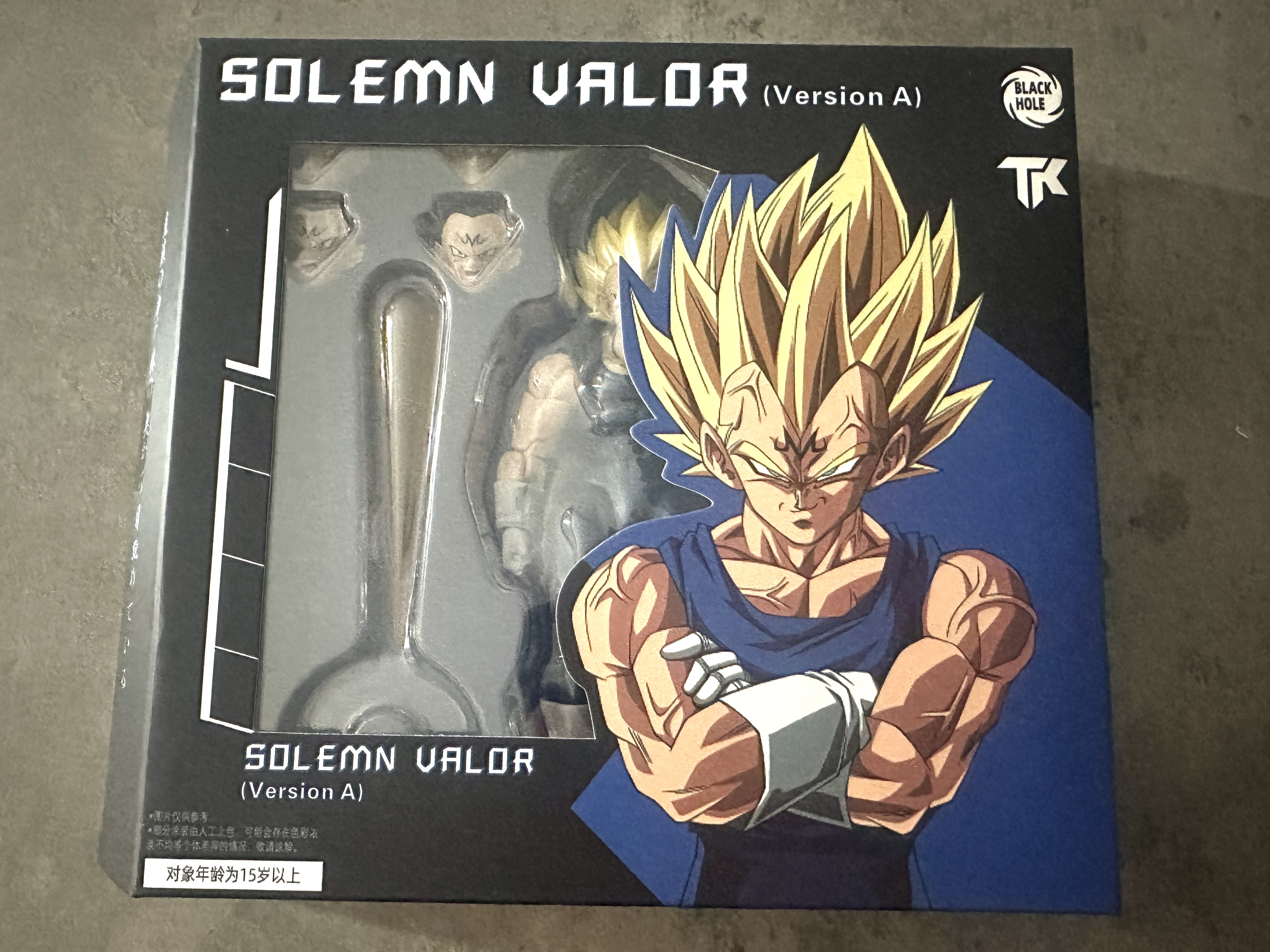 Reviews of Black Hole Toys & TK Battle Damage Vegeta 3.0 Majin