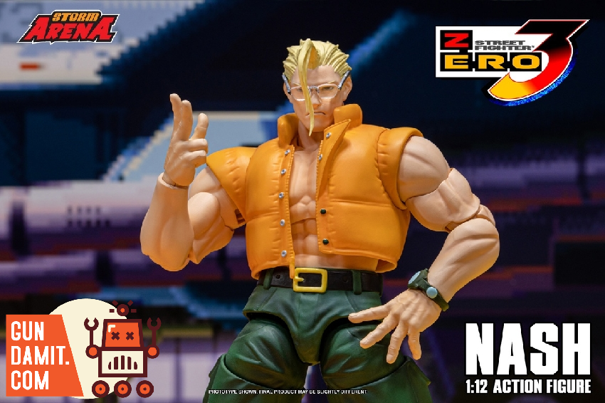 Storm Toys 1/12 SFSA05 Street Fighter 3 Zero Nash | GunDamit.com