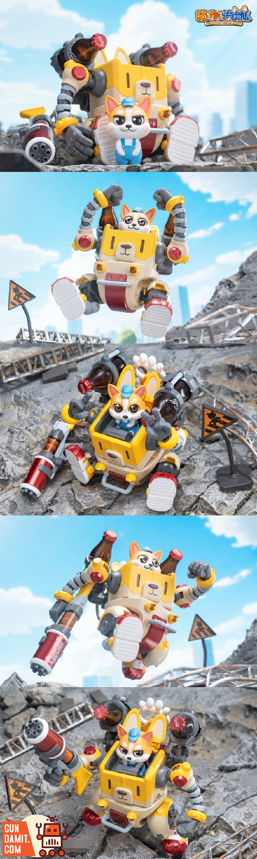 Hemoxian Meow Woof Secret Service Colaji - GunDamit Store