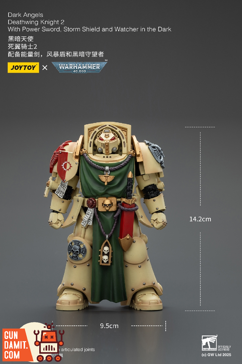 JoyToy JT02496 1/18 Warhammer 40K Dark Angels Deathwing Knight 2