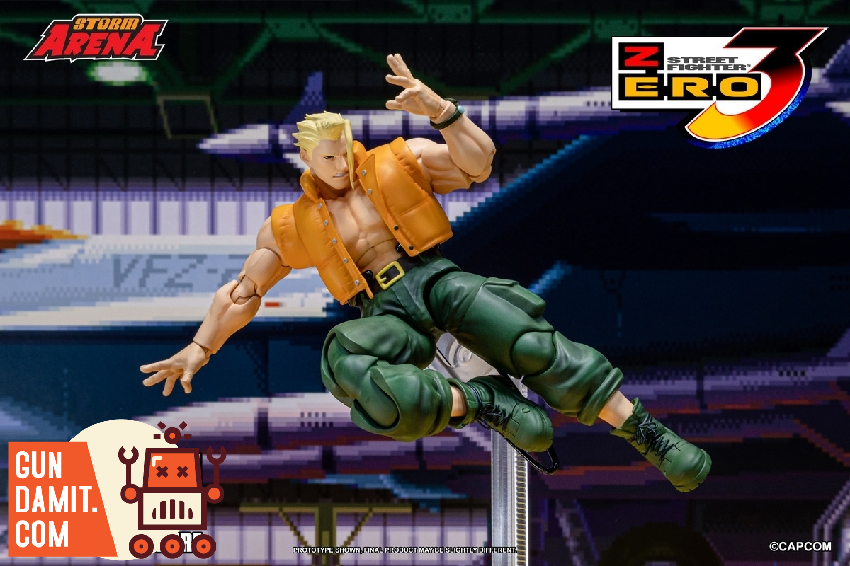 Storm toys 1/12 ストリートファイター ナッシュ SFSA05 Storm Toys 1/12 SFSA05 Street Fighter 3 Zero Nash | GunDamit.com