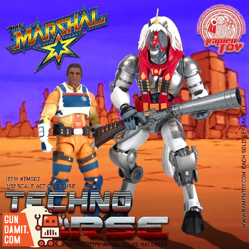 Ramen Toy 1/12 TMS02 The Marshal BraveStarr Techno Horse