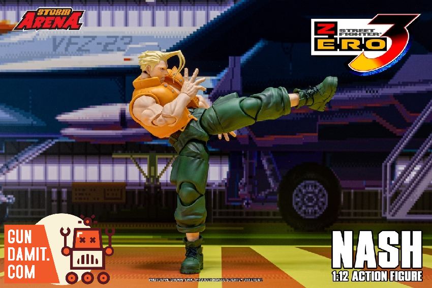Storm Toys 1/12 SFSA05 Street Fighter 3 Zero Nash | GunDamit.com