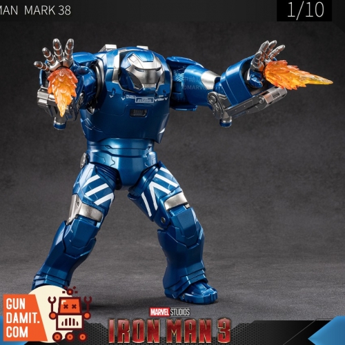 MARVELシリーズ★ ZT Toys 1/10 Marvel X-Series Iron Man 3 Iron Man MK38 Igor