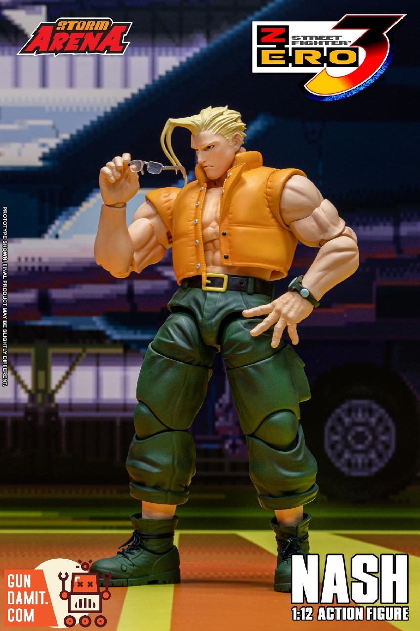 Storm toys 1/12 ストリートファイター ナッシュ SFSA05 Storm Toys 1/12 SFSA05 Street Fighter 3 Zero Nash | GunDamit.com