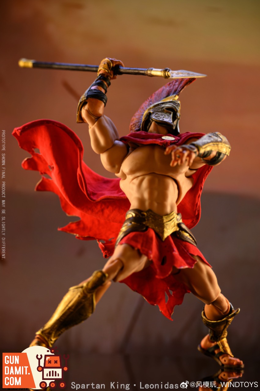 その他 LEONIDAS Wind Toys 1/12 FMW004 Eternal War Soul series King Leonidas I of