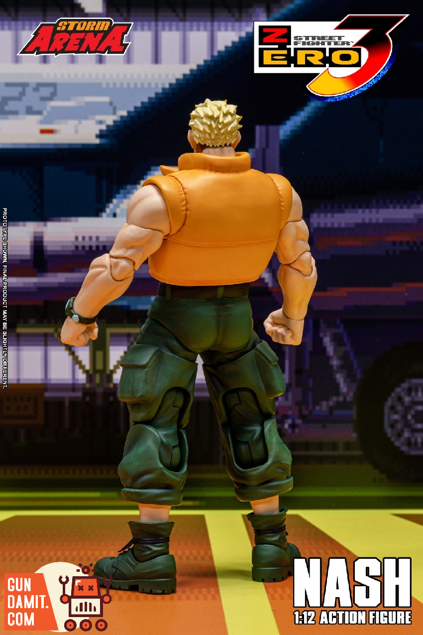 Storm toys 1/12 ストリートファイター ナッシュ SFSA05 Storm Toys 1/12 SFSA05 Street Fighter 3 Zero Nash | GunDamit.com