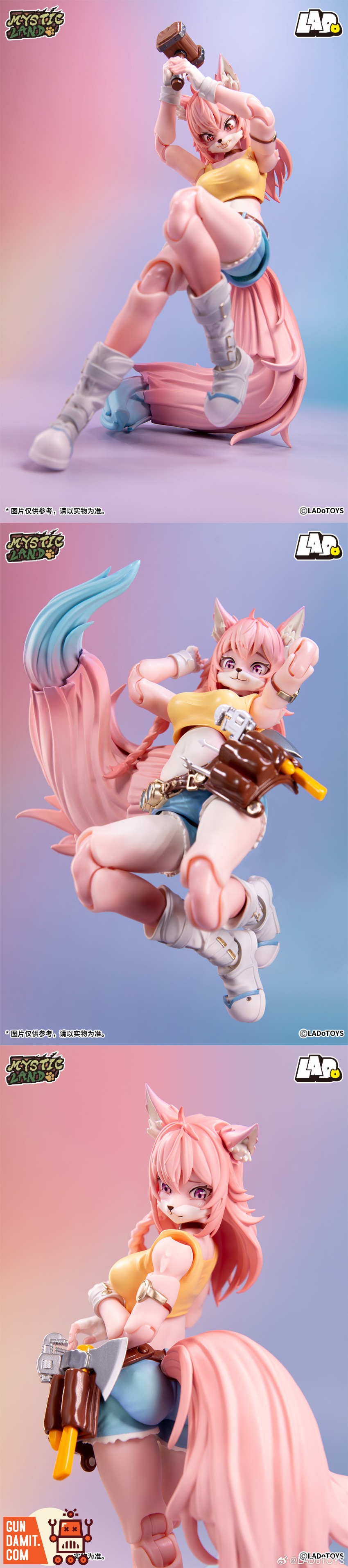 LADoTOYS 1/12 ERA-001CL Liya Alopex Candy Land Figure | GunDamit.com