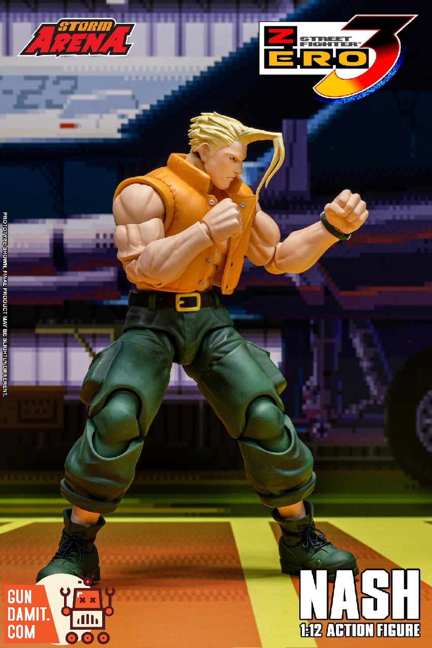 Storm Toys 1/12 SFSA05 Street Fighter 3 Zero Nash | GunDamit.com