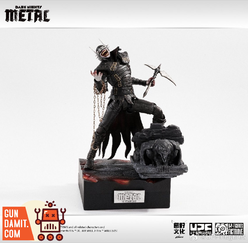 laugh. 個売り可能です。 LPZZ Dark Nights Metal Laughing Bat - GunDamit Store