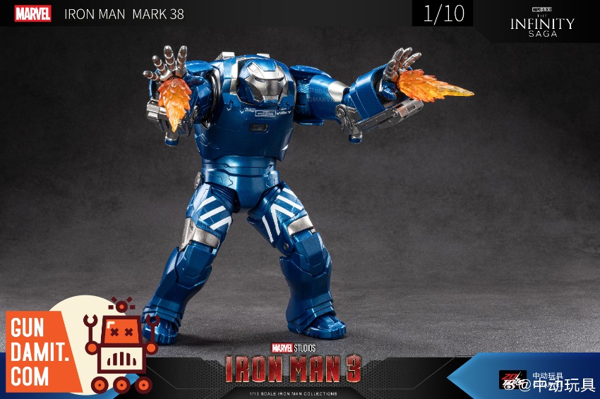 ZD TOYS アイアンマン マーク38 イゴール New ZD Toys IRON MAN MARK 38 IGOR XXXVIII 1/10 Action Figure W/Box