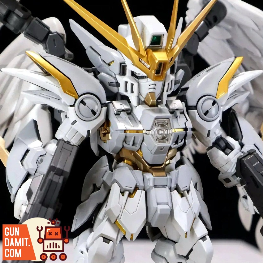 Reviews of GL Studio Snow White Wing Zero EW MGSD Model Kit