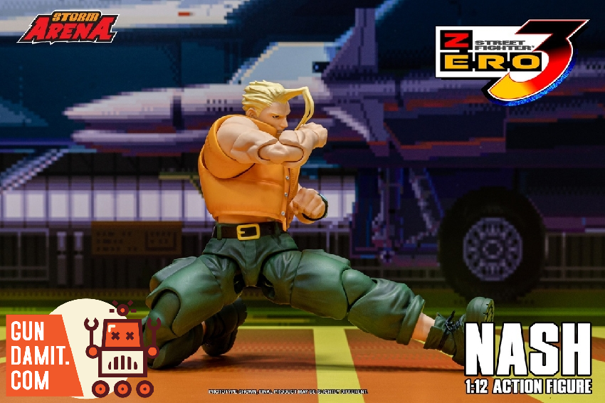 Storm Toys 1/12 SFSA05 Street Fighter 3 Zero Nash | GunDamit.com