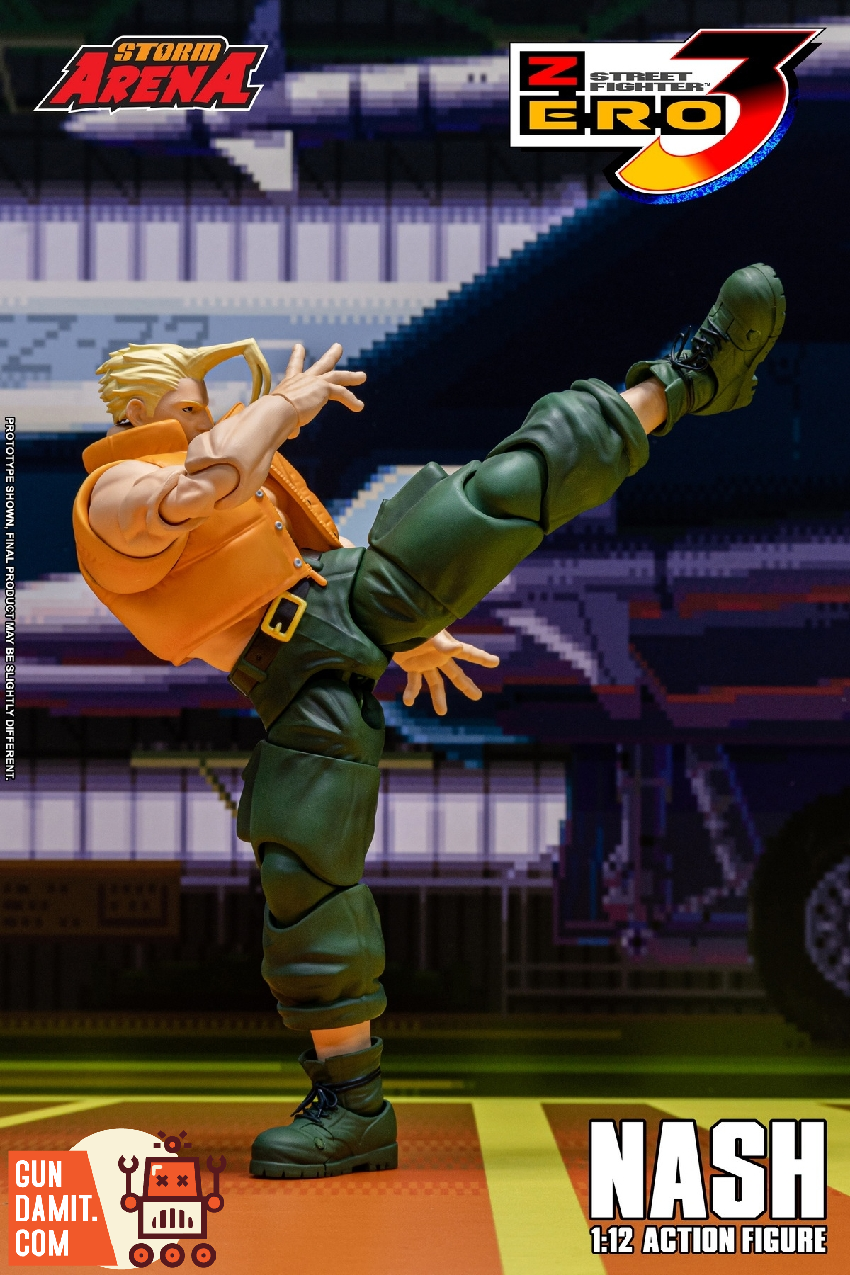 Storm Toys 1/12 SFSA05 Street Fighter 3 Zero Nash | GunDamit.com