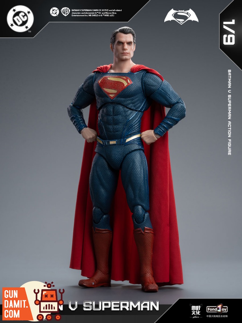 Fondjoy 1/9 バットマン ＆スーパーマン 豪華セット DC1020 FondJoy DC1020 Batman v Superman: Dawn of Justice Deluxe Set