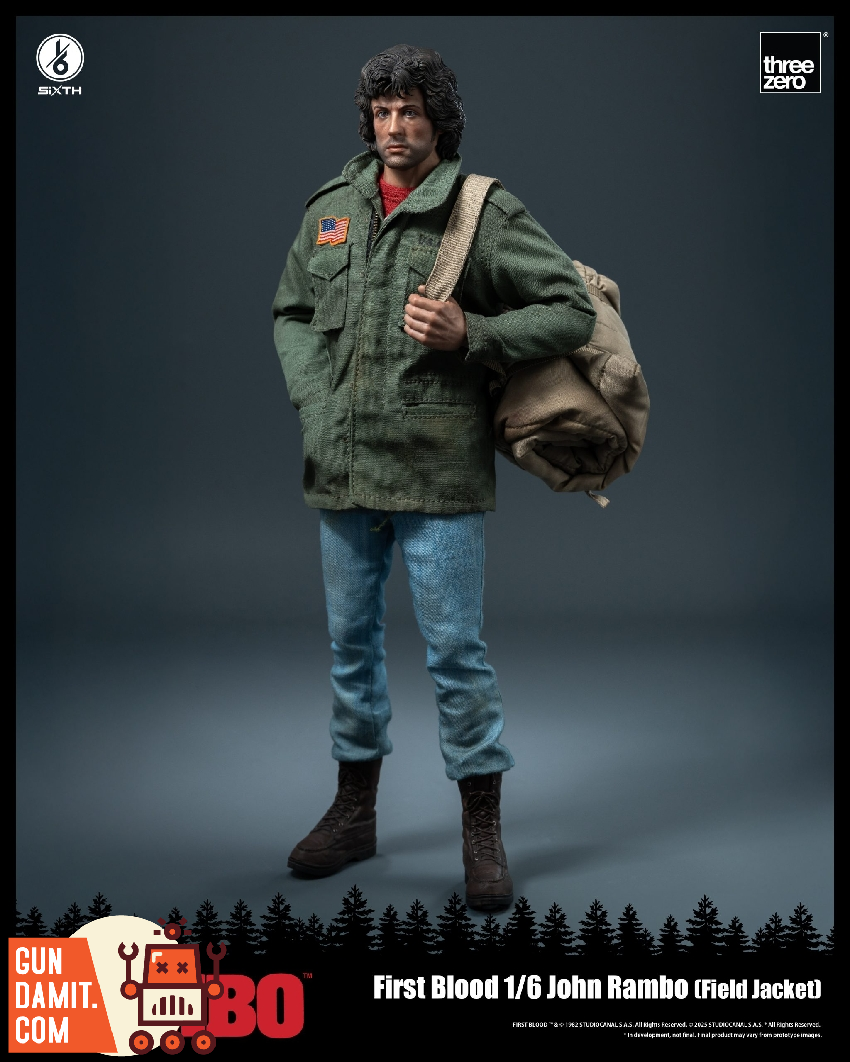Pre-Order] Threezero 3Z0553 Rambo First Blood John | GunDamit.com