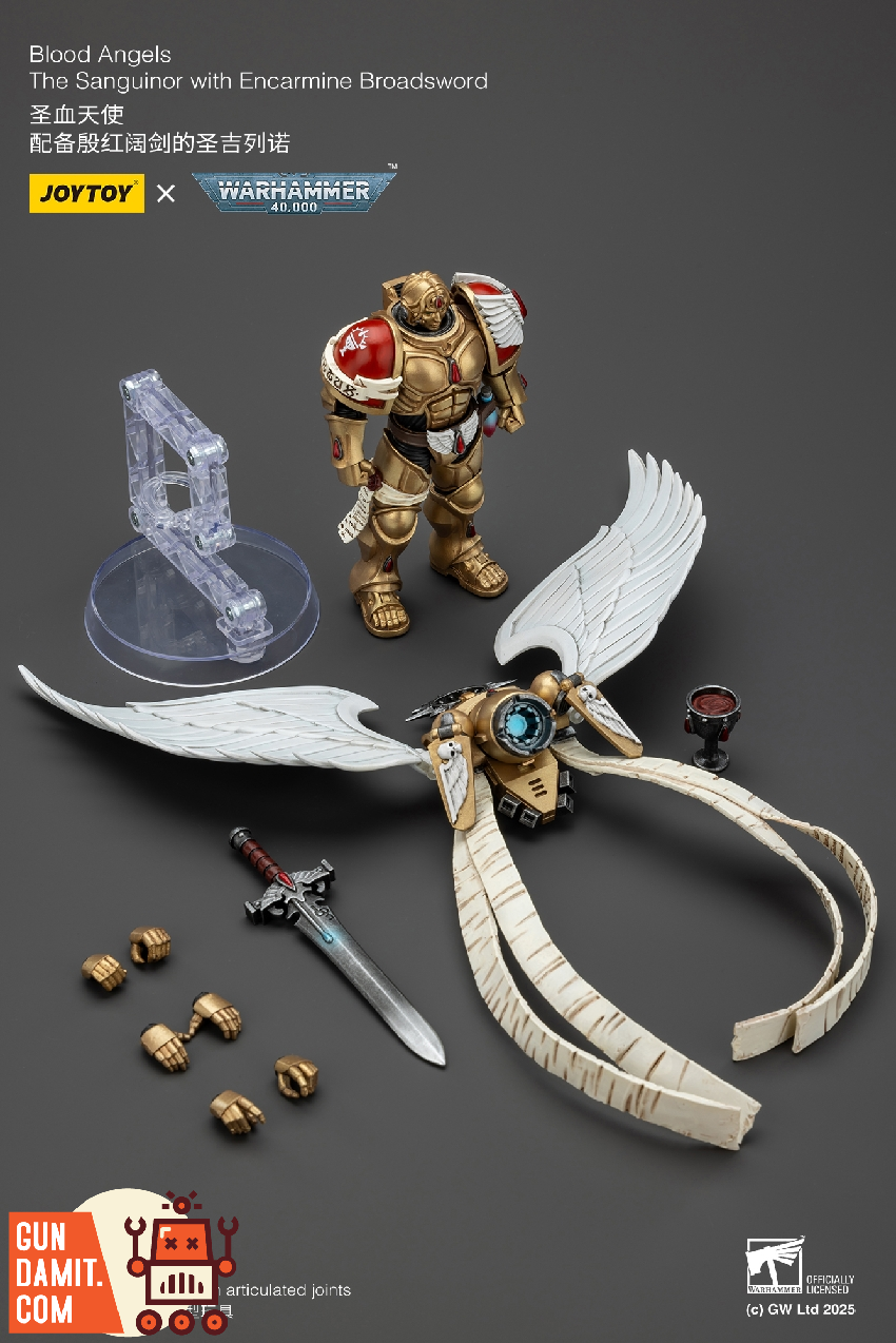 JoyToy JT02519 1/18 Warhammer 40K Blood Angels The Sanguinor with