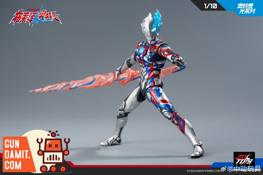 ZT Toys 1/10 Light Series Ultraman Blaze Action Figure | GunDamit.com