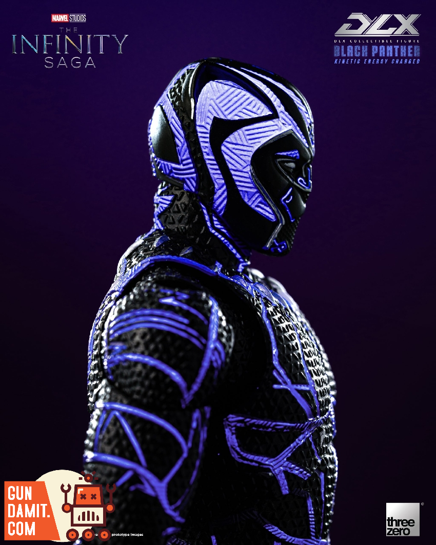 Threezero 3Z0821 Marvel Studios: The Infinity Saga DLX Black