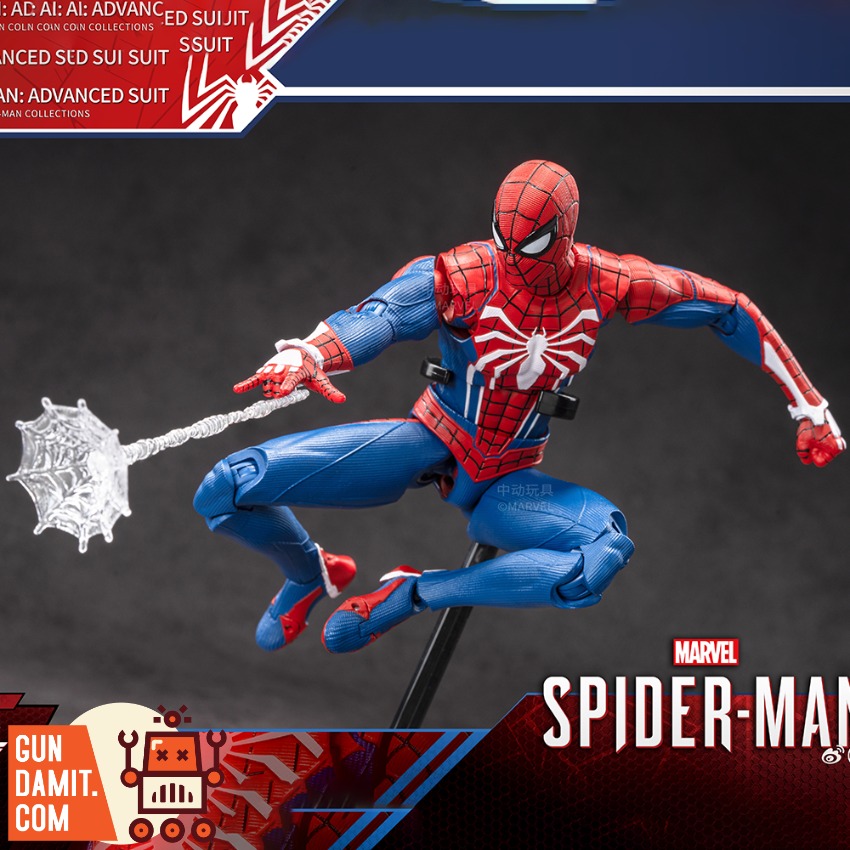 ZT Toys Marvel's Spider-Man Spider Man Advanced Suit Version