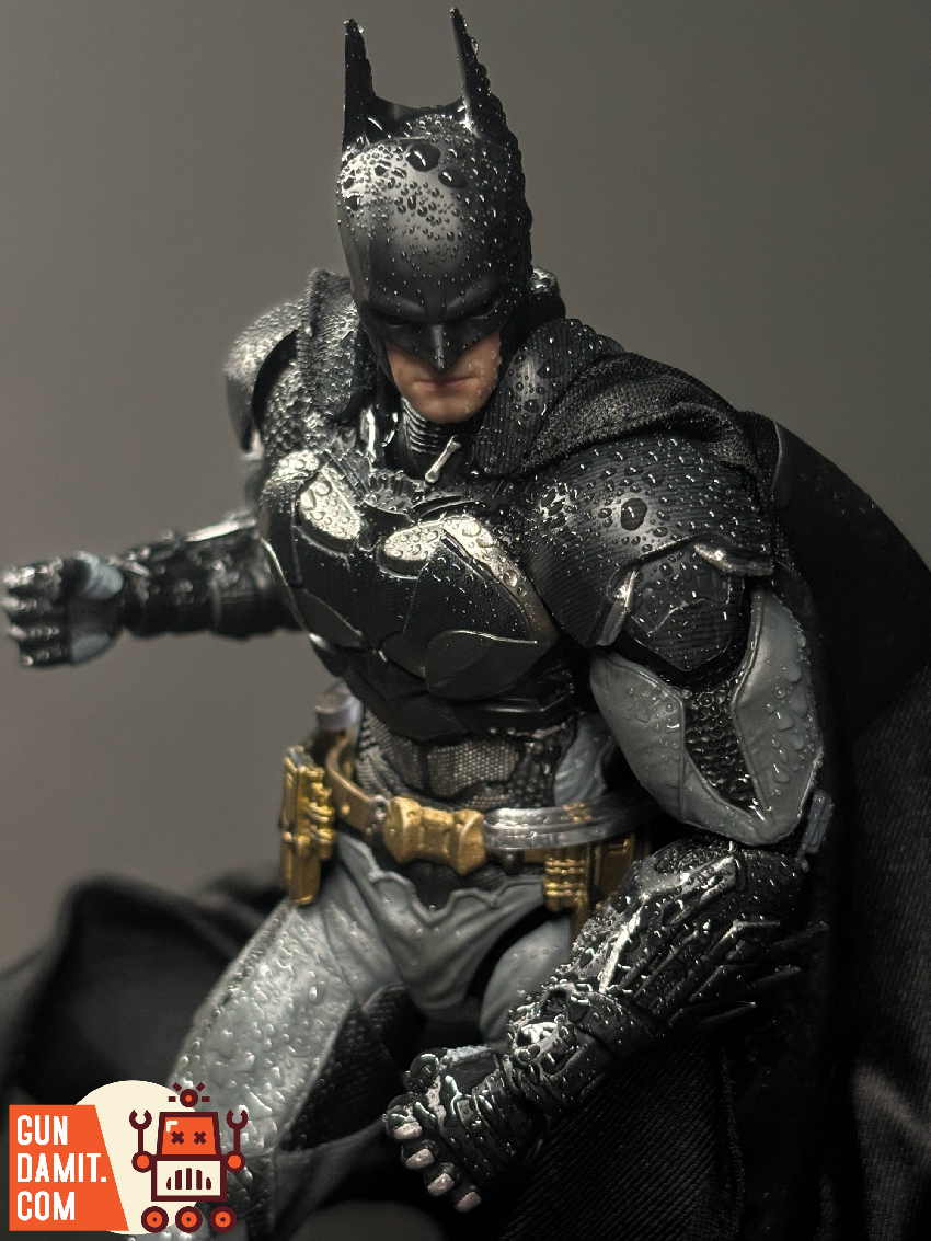 あ*︎様 HATCH ハッチ　7+ LA Grey/Black LPZZ Batman Arkham Black Knight Action Figure - GunDamit Store