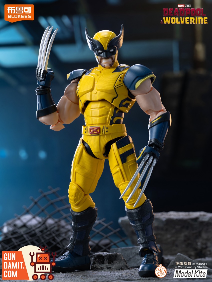 Blokees Marvel Heroes Champion Class Wolverine Model Kit