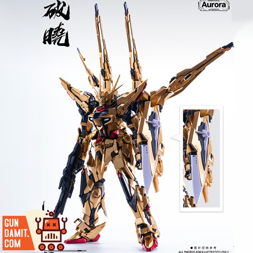 Aurora Model 1/100 Dawn Akatsuki Gundam Model Kit | GunDamit.com