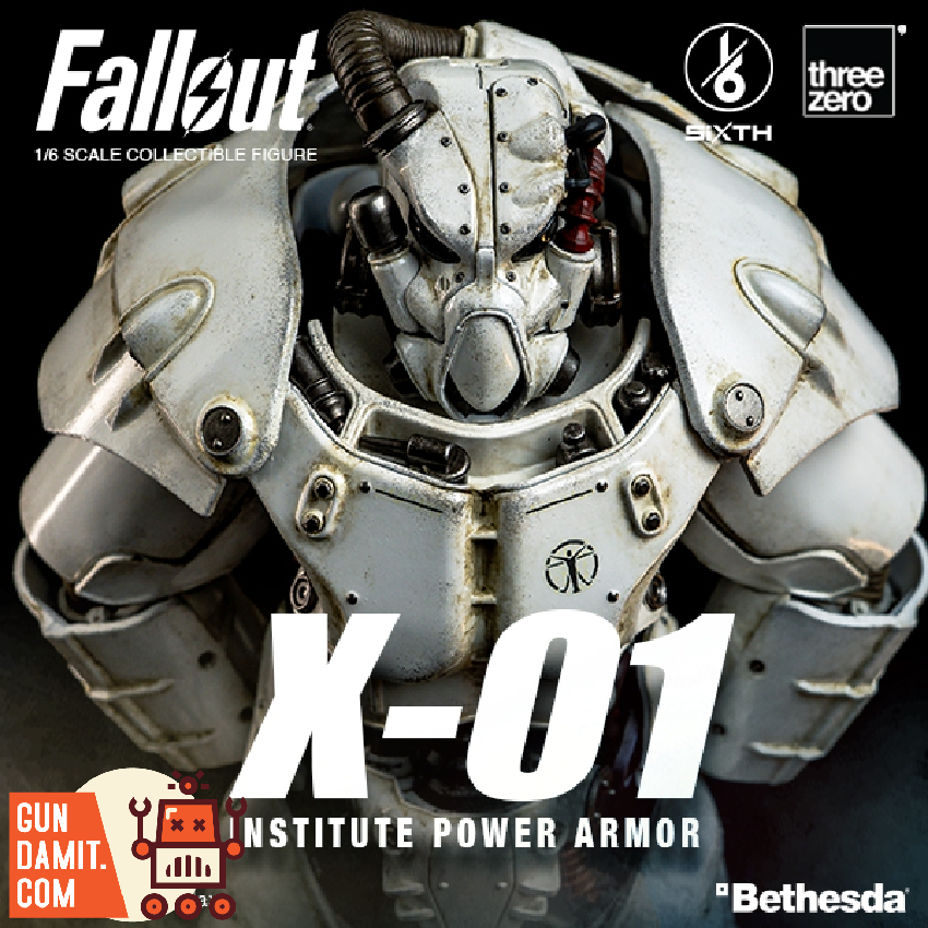 Threezero 1/6 3Z1003 Fallout X-01 Institute Power Armor