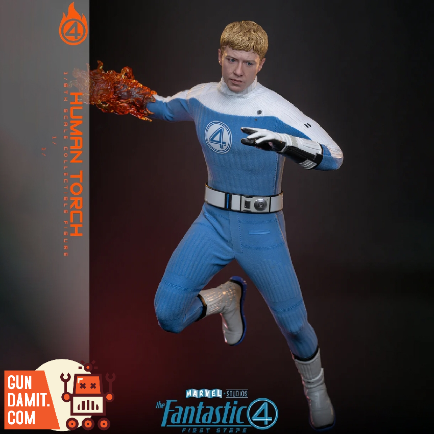 [Pre-Order] HotToys 1/6 MMS829 The Fantastic Four: First Steps Human Torch