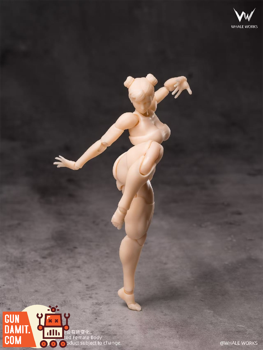 Whale Works WW01-B ARIA 1/12 超可動女性素体 Whale Works 1/12 WW01-A Super Articulated Female Figure | GunDamit.com