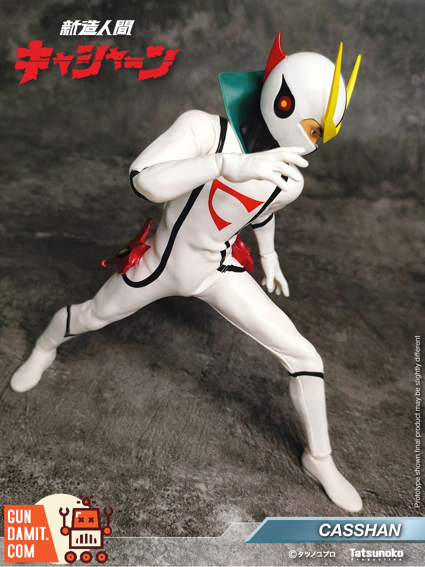 キャシャーン.フレンダー Tatsunoko Heroes Fighting Gear Casshan Friender w/Initial Release