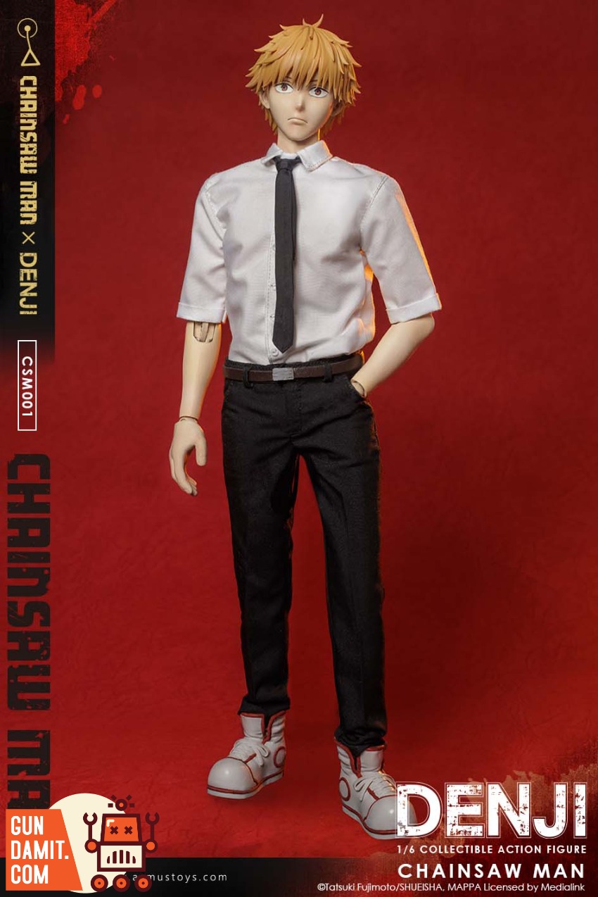 Asmus Toys Chainsaw Man Denji Standard 1/6 Version | GunDamit.com