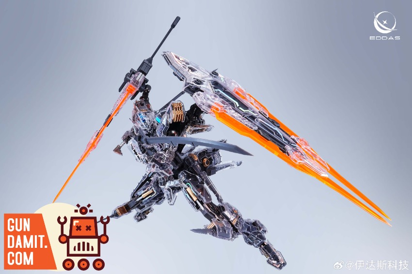 Eddas Technology 1/100 Valkyrie Mechanical Transparent Model Kit