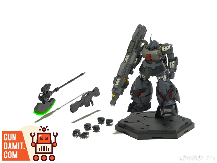 ZHUMENG モデル1/100 GRIPPS グリプス　ラスト1点 Pre-Order] Zhu Meng Model 1/100 Grips Model Kit | GunDamit.com