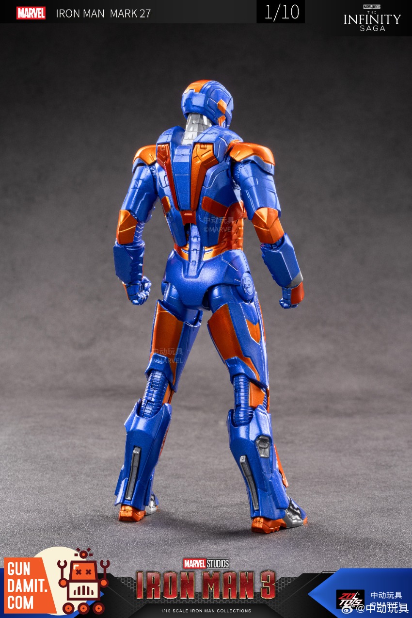 ZT Toys 1/10 Iron Man 3 Iron Man MK27 Disco - GunDamit Store