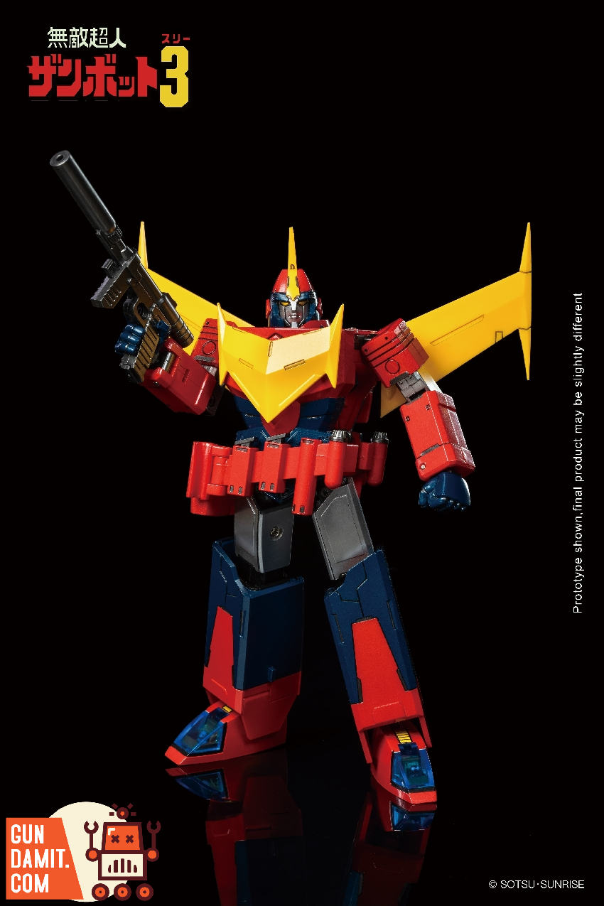 King Arts DFS087 Diecast Invincible Super Man Zambot 3 | GunDamit.com