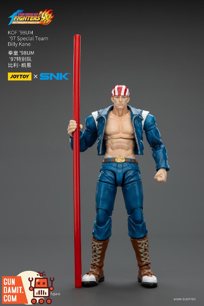JoyToy JT02618 1/18 SNK KOF 98UM 97 Special Team Billy Kane