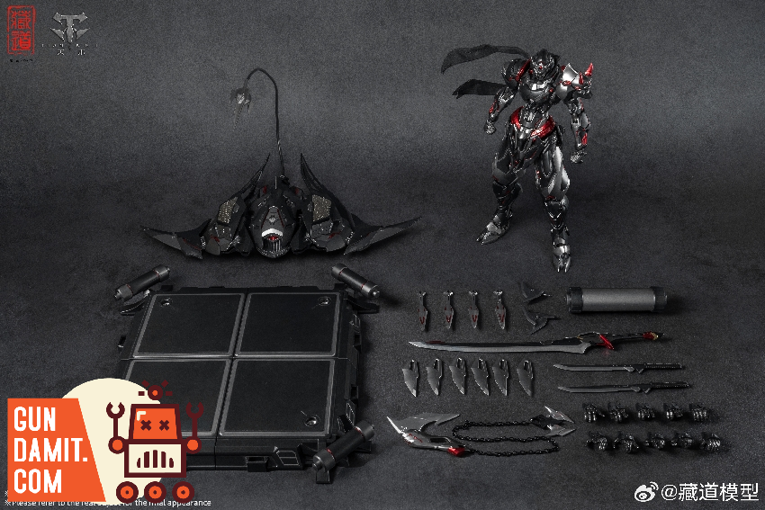 SHINOBI 7 セット　感動品 Reviews of CangDao Model 1/72 CD-07W Ninja Zhan Ming White Ghost