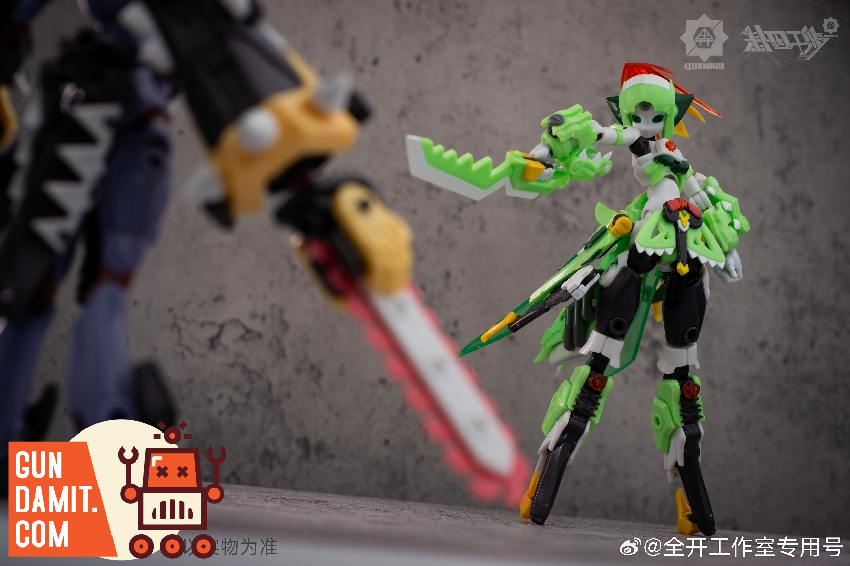 【希少プロモ盤！】PRAYING MANTIS /THIS TIME GIRL QuanKaiStudio The Gene Cross Series Mantis Girl Model Kit