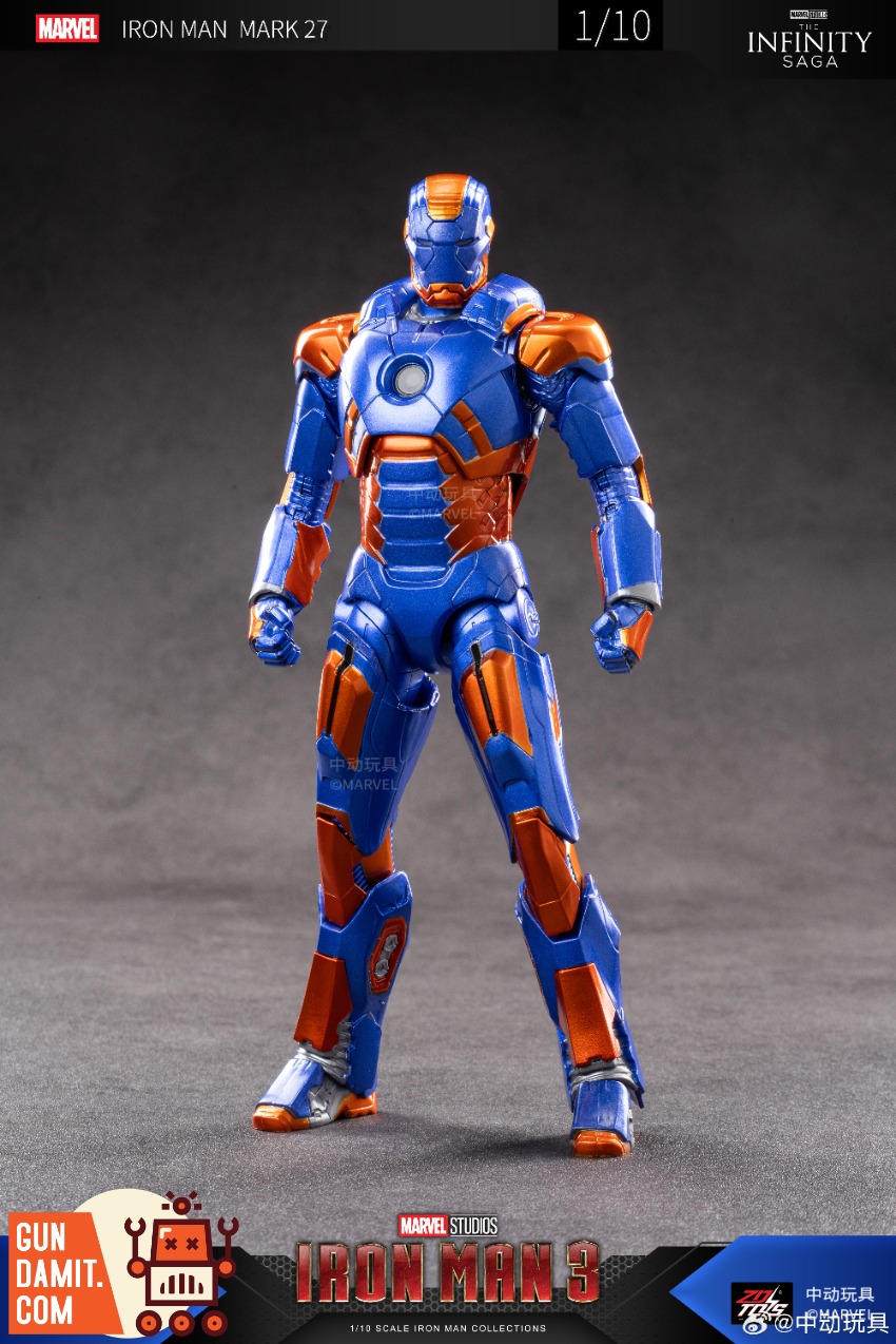 ZT Toys 1/10 Iron Man 3 Mark 27 Disco | GunDamit.com