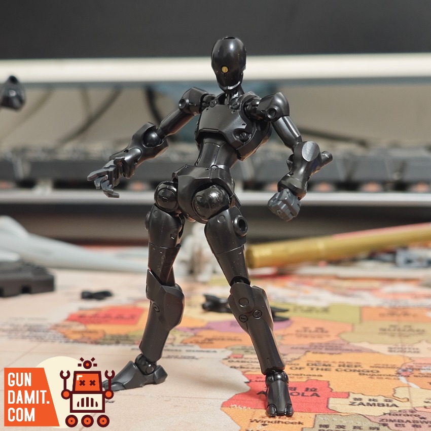Sheik Mainland 1/18 3 Min Project Xenostrike Metallic Black Version Model Kit