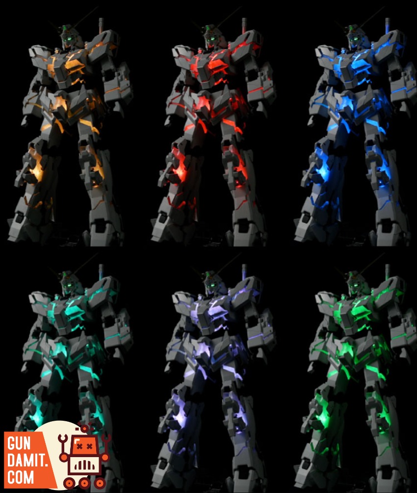 Unicorn Art LED Units MGEX Unicorn Gundam | GunDamit.com